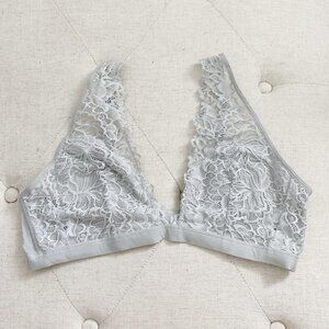 Xhilaration Lace Grey Bralette XL